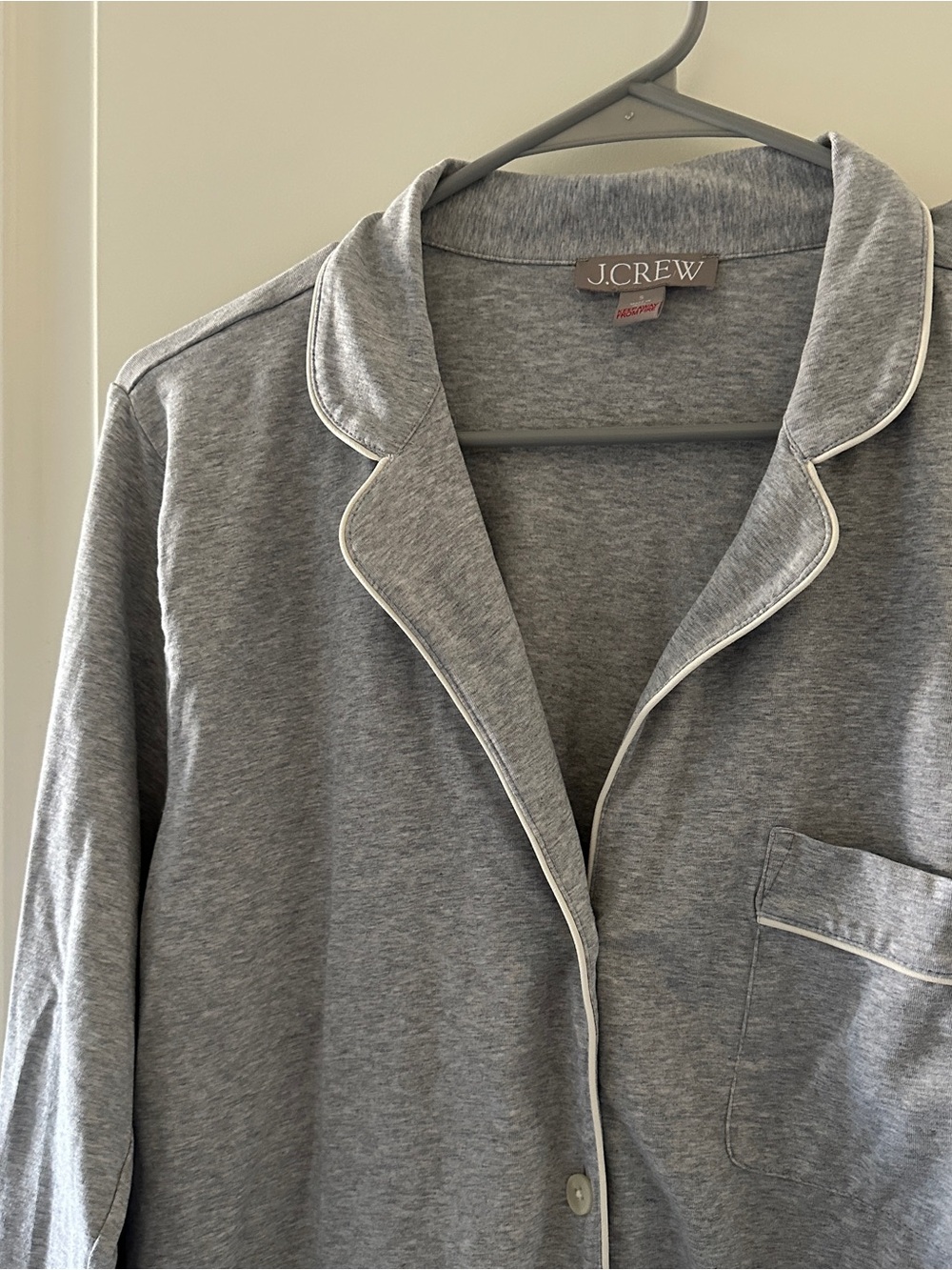 jcrew pajama top